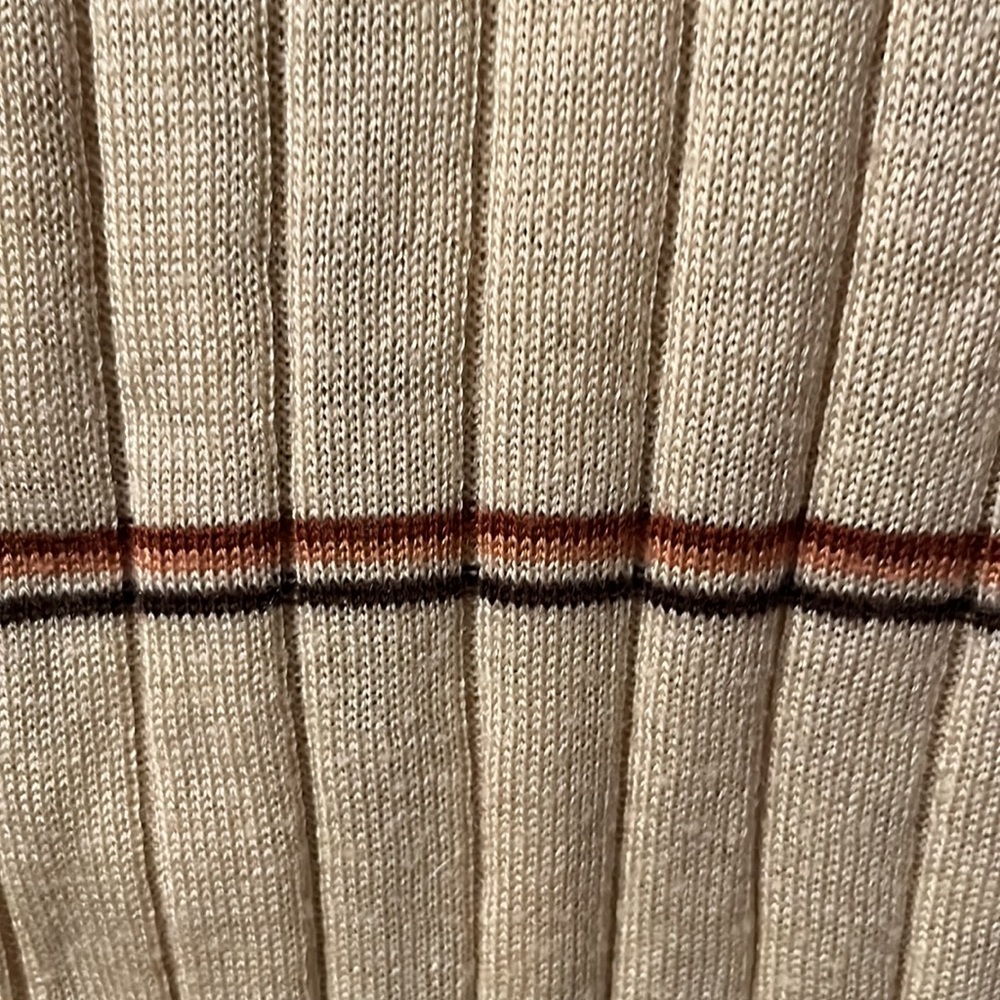 Vintage 70s knit polo last chance - Picture 3 of 6